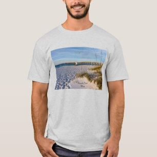 Pensacola Sand Dunes Pier Ochtend T-shirt