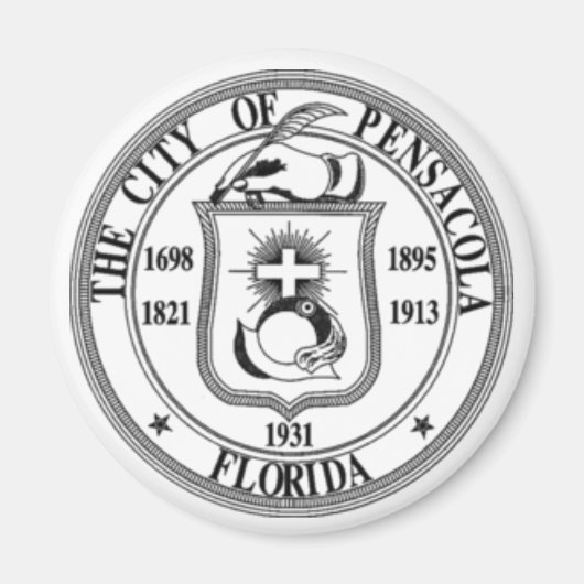 Pensacola Seal Magneet (Voorkant)