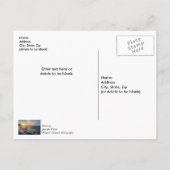 Pensacola Spattende Golven Zonsopgang Dank U Ansic Briefkaart (Achterkant)