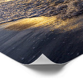 Pensacola Splashing Waves Sunrise Poster (Hoek)