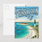 Pensacola USA Briefkaart (Voorkant / Achterkant)