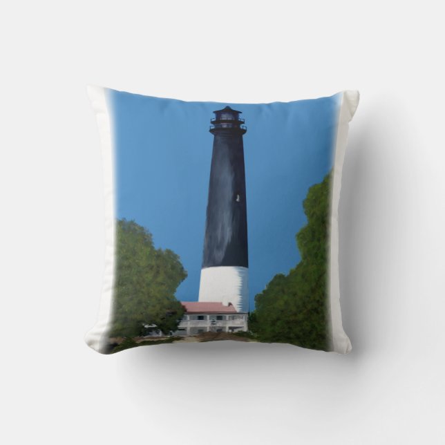 Pensacola vuurtoren kussen (Voorkant)