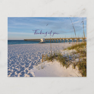 Pensacola Zandduinen Pier Denk Aan Jou Ansichtkaar Briefkaart