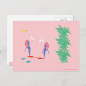 Pensamientos Numericos Briefkaart (Voorkant / Achterkant)