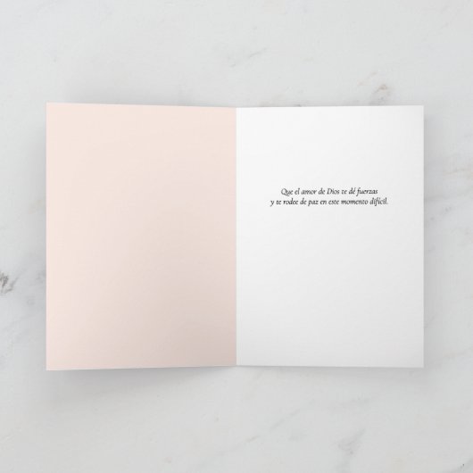  Pensando en Ti de Beachside Designs Kaart (Binnen)