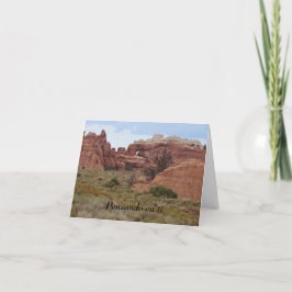 Pensando en ti (denk aan jou) kaart, Spaans Kaart