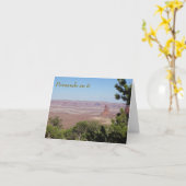 Pensando en ti (denkt aan jou) Spaanse kaart (Gele Bloem)