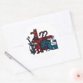 Penscynor Vogeltuinen Zelfklevende Sticker (Envelop)