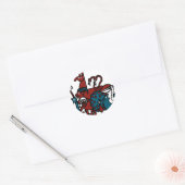 Penscyor-Design Ronde Sticker (Envelop)