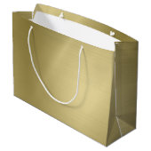 Penseded Deep Gold Large Cadeautasje (Achterkant Gekanteld)