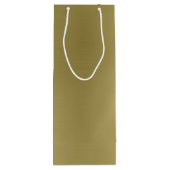 Penseded Deep Gold Wijn Cadeautas (Achterkant)