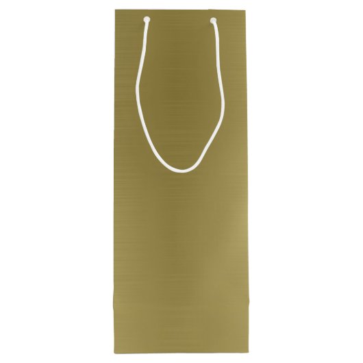 Penseded Deep Gold Wijn Cadeautas (Achterkant)