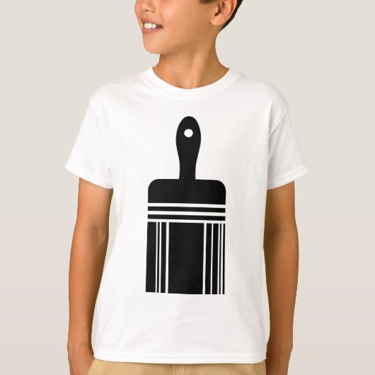 Penseel 02 t-shirt (Voorkant)