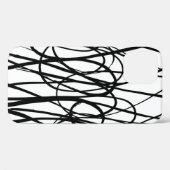 Penseel abstract patroon. Grunge textuur. Achtergr Case-Mate iPhone Case (Achterkant (horizontaal))