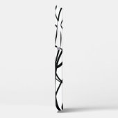 Penseel abstract patroon. Grunge textuur. Achtergr Case-Mate iPhone Case (Achterkant / Links)