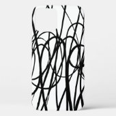 Penseel abstract patroon. Grunge textuur. Achtergr Case-Mate iPhone Case (Achterkant)