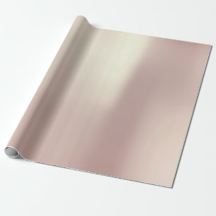 Penseel Champaign Roze Rose Gold Powder Minimale Cadeaupapier