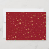 Penseel Gold-AFSTUDEERDER | bewerkbaar rood | 5 Fo Kaart (Achterkant)