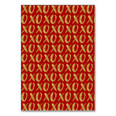 Penseel Gold Foil XOXO Classroom Valentijn Card Kaart (Achterkant)
