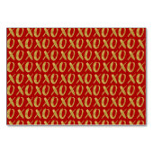 Penseel Gold Foil XOXO Classroom Valentijn Card Kaart (Achterkant)