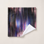 Penseel hout met neonvlekken? bad handdoek (Wasdoekje)