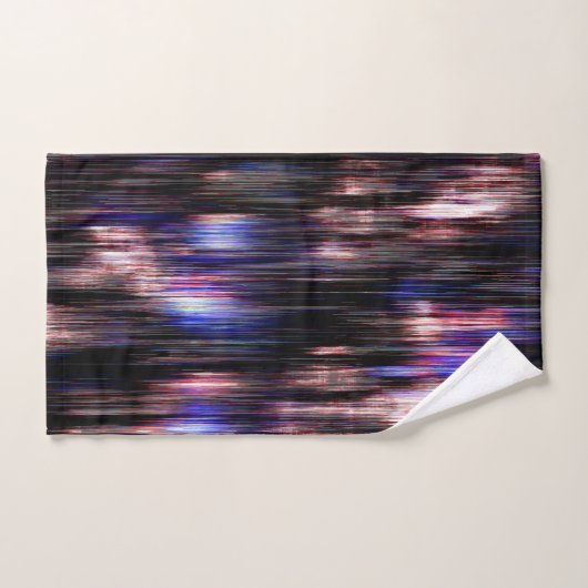 Penseel hout met neonvlekken? bad handdoek (Handdoek)