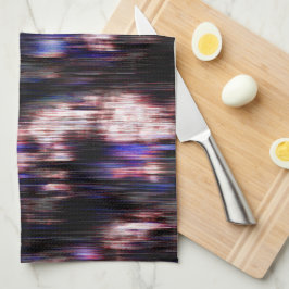 Penseel hout met neonvlekken? theedoek