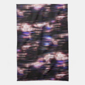 Penseel hout met neonvlekken? theedoek (Verticaal)