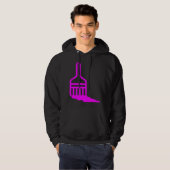 Penseel Icoon Hoodie (Voorkant volledig)