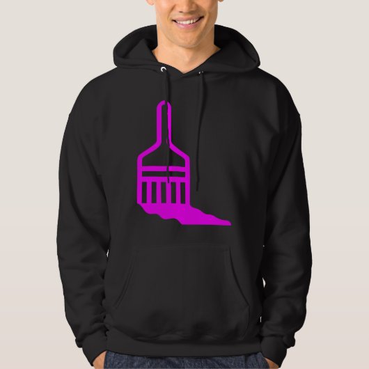 Penseel Icoon Hoodie (Voorkant)