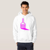 Penseel Icoon Hoodie (Voorkant volledig)