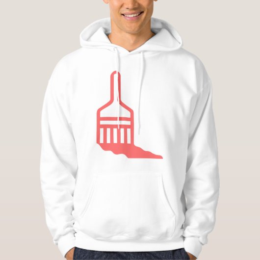Penseel Icoon Hoodie (Voorkant)