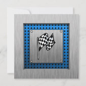 Penseel metaal kijkt Raceflak Kaart (Achterkant)