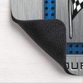 Penseel metaal kijkt Raceflak Muismat (Hoek)