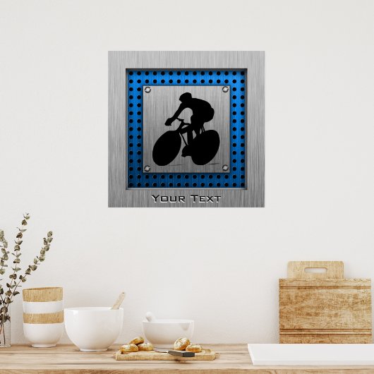 Penseel metaal poster (Keuken)