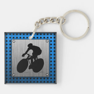 Penseel metaal sleutelhanger