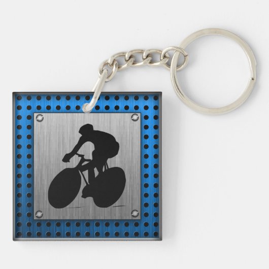 Penseel metaal sleutelhanger (Achterkant)