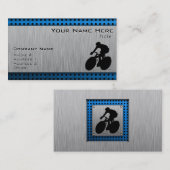 Penseel metaal visitekaartje (Voorkant / Achterkant)