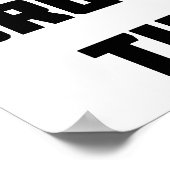 Penseel op de Bijbel Poster (Hoek)