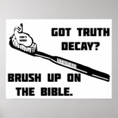 Penseel op de Bijbel Poster (Voorkant)