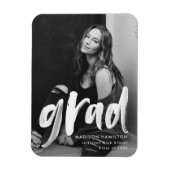 Penseel Script Afstudeerder Afstuderen foto Magneet (Verticaal)