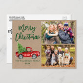 Penseel Script  Truck 2 Briefkaart (Voorkant / Achterkant)