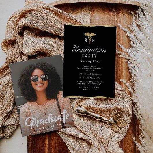 Penseel script verpleegkunde afstuderen partij uit kaart