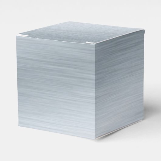 Penseel Silver-kijk achtergrond Bedankdoosjes (Voorkant Zijde)