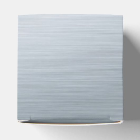 Penseel Silver-kijk achtergrond Bedankdoosjes (Bovenkant)