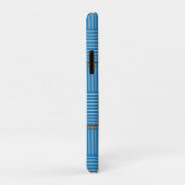 Penseel, snijvlak blauw Case-Mate iPhone case (Achterkant/rechts)