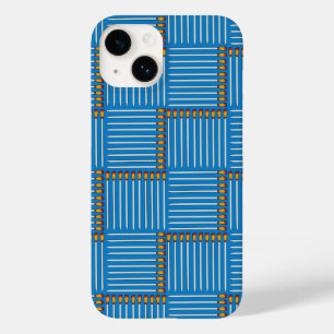 Penseel, snijvlak blauw Case-Mate iPhone 14 hoesje