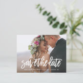 Penseel sparen het Briefkaart van de Datum (Staand voorkant)