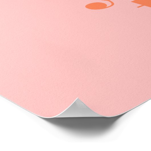 Penseel uw tanden grappige kleurrijke badkamerteks poster (Hoek)