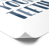 Penseel uw tanden Kinder Poster (Hoek)